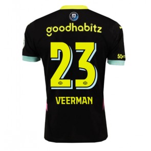 PSV Eindhoven Joey Veerman #23 Gostujuci Dres 2024-25 Kratak Rukavima